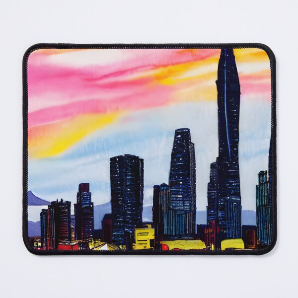 Item preview, Skyline in the style of famous art No. 69 designed and sold by CRAFTER-MEDIA.
