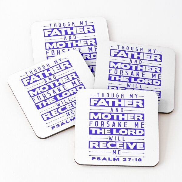 Item preview, Psalm 27:10 The Lord Will Receive Me designed and sold by plushism.