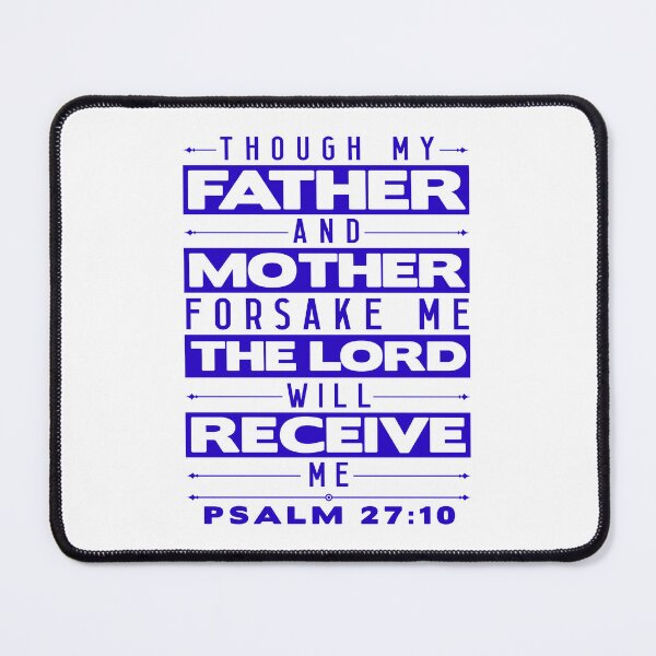 Item preview, Psalm 27:10 The Lord Will Receive Me designed and sold by plushism.