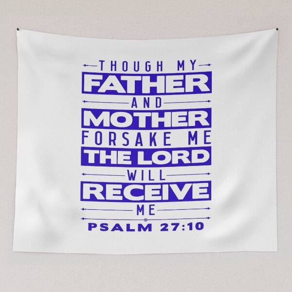 Item preview, Psalm 27:10 The Lord Will Receive Me designed and sold by plushism.