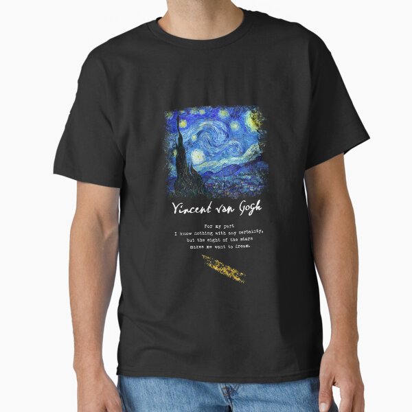 Item preview, Vincent Van Gogh "Starry Night", Poem / Quote, Signature. designed and sold by STYLESYNDIKAT.