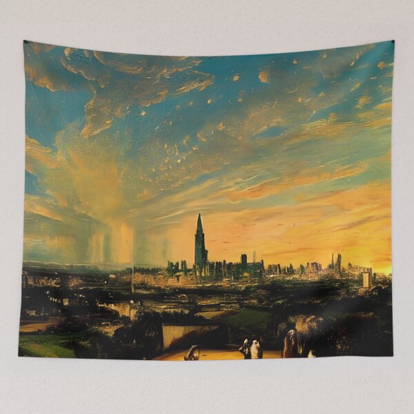 Item preview, Skyline in the style of famous art No. 67 designed and sold by CRAFTER-MEDIA.