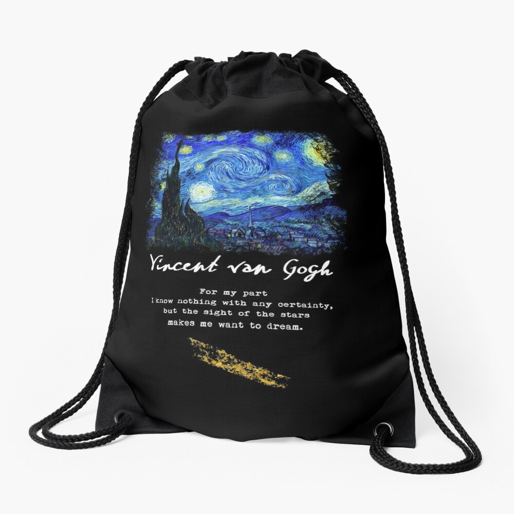 Van Gogh Roses' Vincent Van Gogh Montage Pocket Backpack