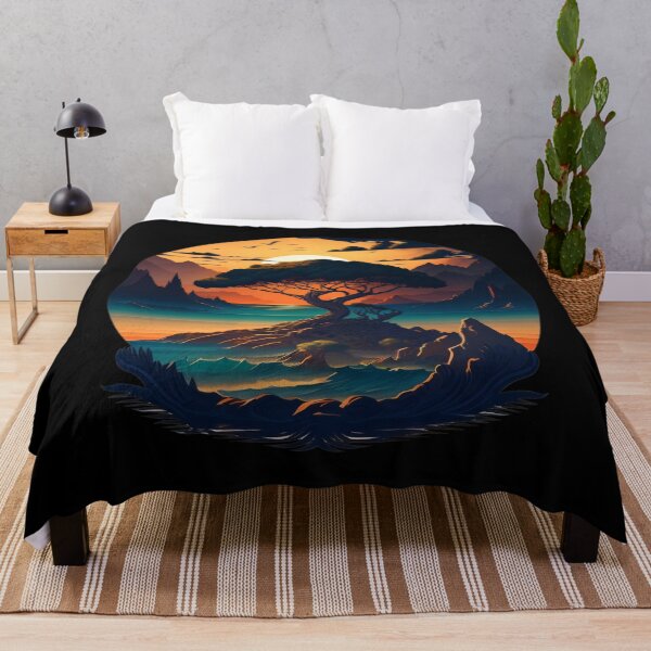 Item preview, Tree In Sunset designed and sold by Seljomoon.