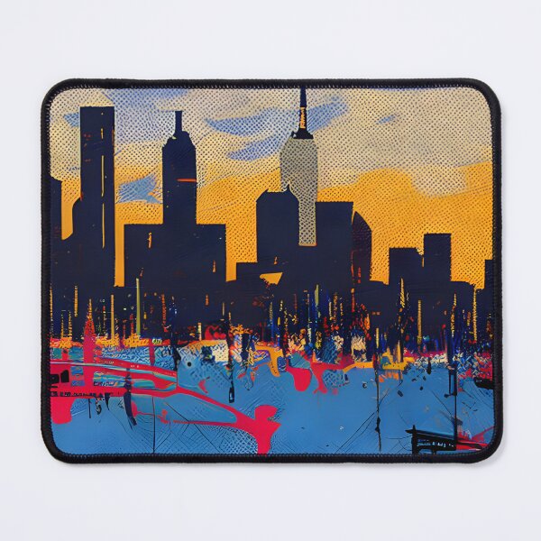 Item preview, Skyline in the style of famous art No. 65 designed and sold by CRAFTER-MEDIA.