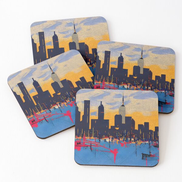 Item preview, Skyline in the style of famous art No. 65 designed and sold by CRAFTER-MEDIA.