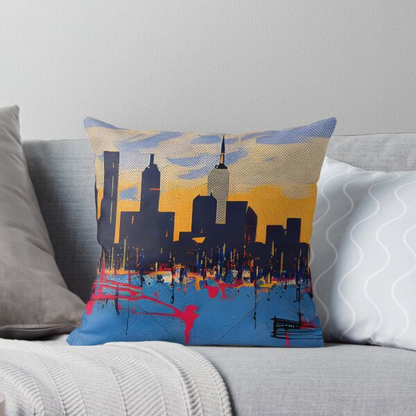 Item preview, Skyline in the style of famous art No. 65 designed and sold by CRAFTER-MEDIA.