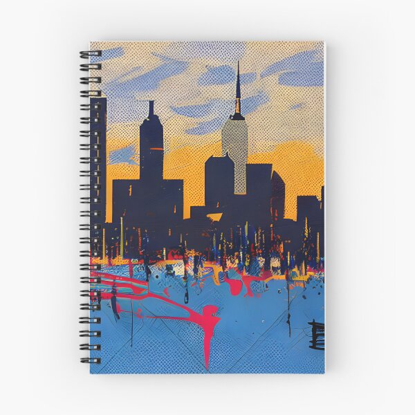 Item preview, Skyline in the style of famous art No. 65 designed and sold by CRAFTER-MEDIA.