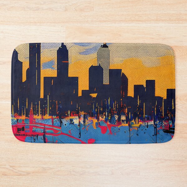 Item preview, Skyline in the style of famous art No. 65 designed and sold by CRAFTER-MEDIA.
