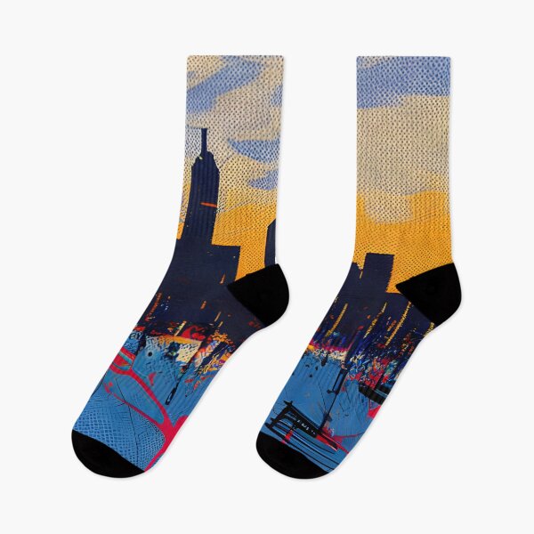 Item preview, Skyline in the style of famous art No. 65 designed and sold by CRAFTER-MEDIA.
