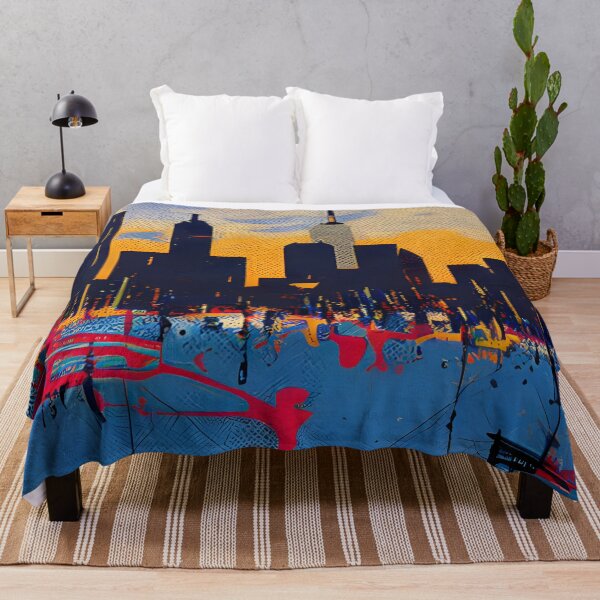Item preview, Skyline in the style of famous art No. 65 designed and sold by CRAFTER-MEDIA.