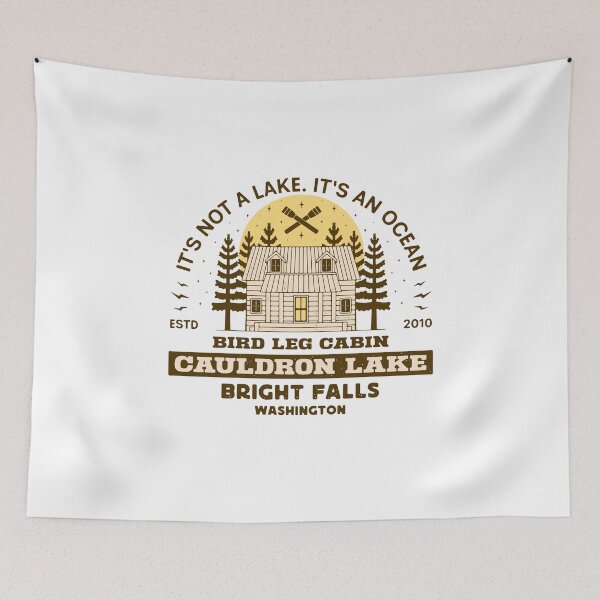 Item preview, Cauldron Lake Cabin designed and sold by Lagelantee.