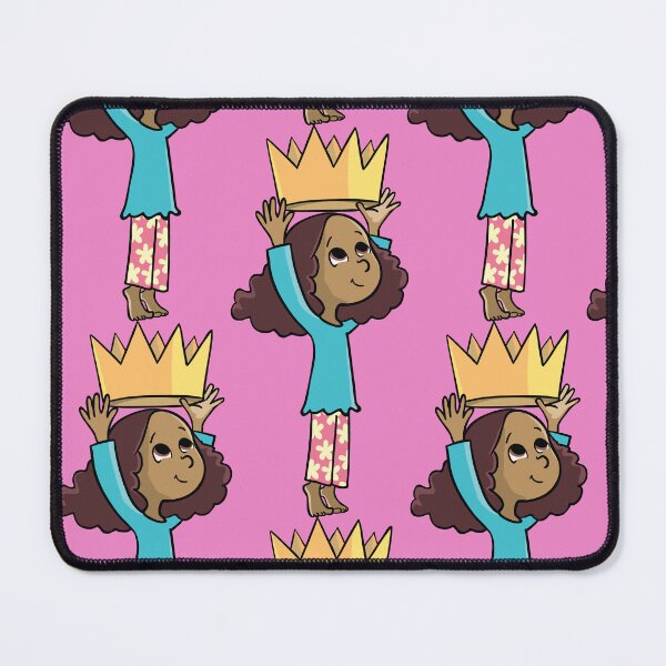Item preview, cute little girl puts a crown on her head designed and sold by duxpavlic.