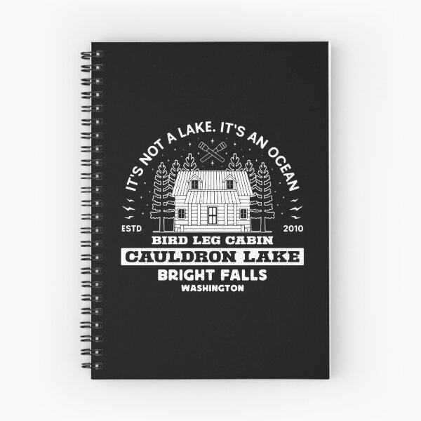 Item preview, Cauldron Lake Cabin Emblem designed and sold by Lagelantee.
