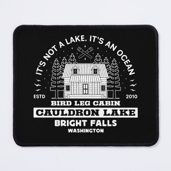 Item preview, Cauldron Lake Cabin Emblem designed and sold by Lagelantee.