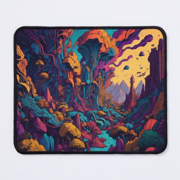 Item preview, Psychedelic Electric Dreams designed and sold by shadowartsss.