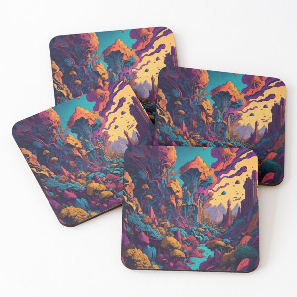 Item preview, Psychedelic Electric Dreams designed and sold by shadowartsss.