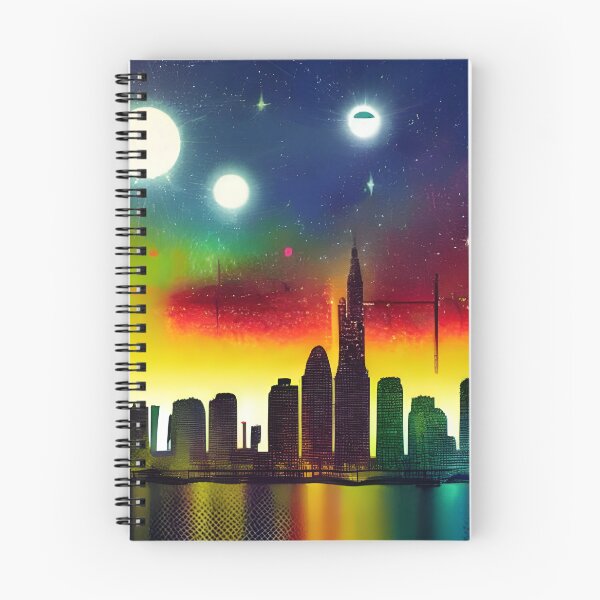 Item preview, Skyline in the style of famous art No. 63 designed and sold by CRAFTER-MEDIA.