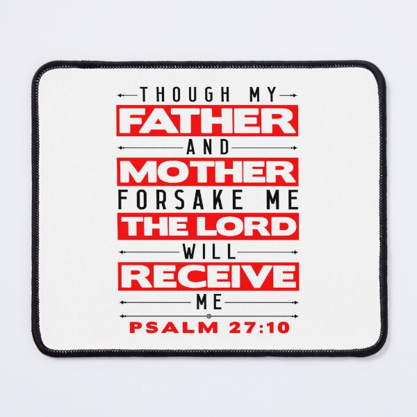 Item preview, Psalm 27:10 The Lord Will Receive Me designed and sold by plushism.
