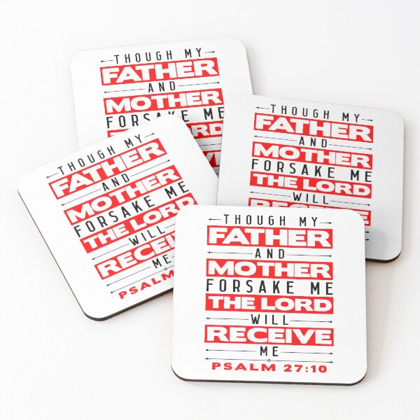 Item preview, Psalm 27:10 The Lord Will Receive Me designed and sold by plushism.