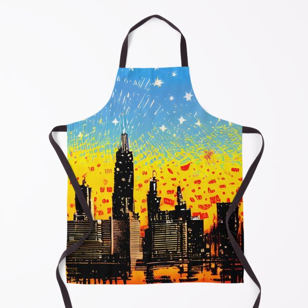 Artikelvorschau, Skyline in the style of famous art. entworfen und verkauft von CRAFTER-MEDIA.