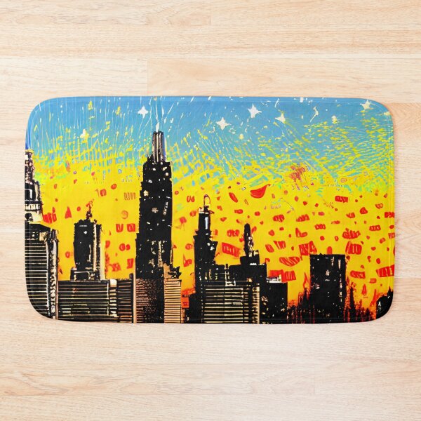 Item preview, Skyline in the style of famous art No. 62 designed and sold by CRAFTER-MEDIA.
