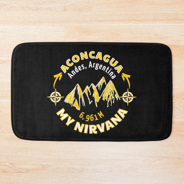 Item preview, Aconcagua "My Nirvana" mountain design designed and sold by LaylaEvans1.