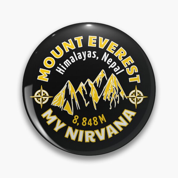 Item preview, Mount Everest "My Nirvana" mountain design designed and sold by LaylaEvans1.