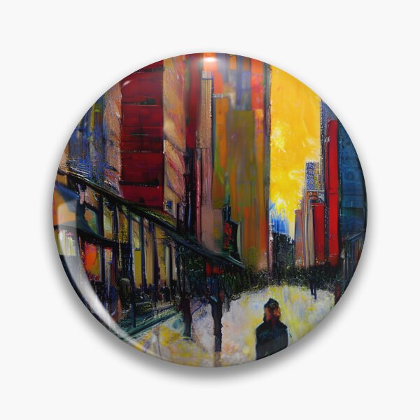 Item preview, Skyline in the style of famous art No. 61 designed and sold by CRAFTER-MEDIA.