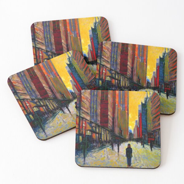 Item preview, Skyline in the style of famous art No. 61 designed and sold by CRAFTER-MEDIA.