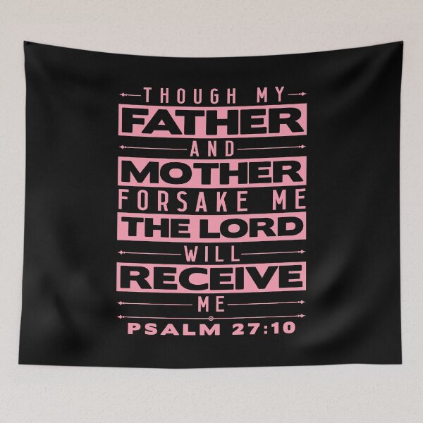 Item preview, Psalm 27:10 The Lord Will Receive Me designed and sold by plushism.
