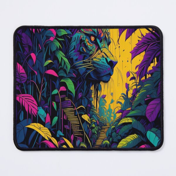 Item preview, Psychedelic Electric Jungle designed and sold by shadowartsss.