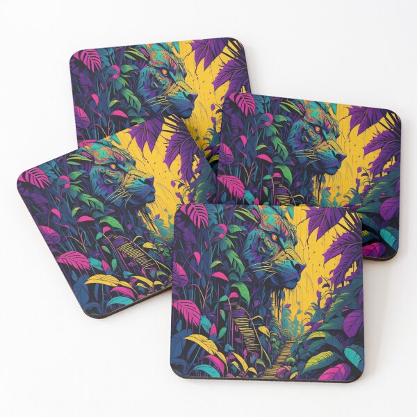 Item preview, Psychedelic Electric Jungle designed and sold by shadowartsss.