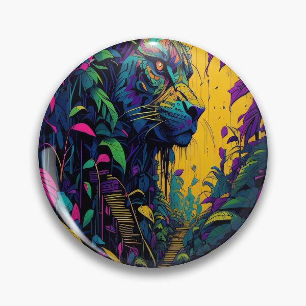 Item preview, Psychedelic Electric Jungle designed and sold by shadowartsss.