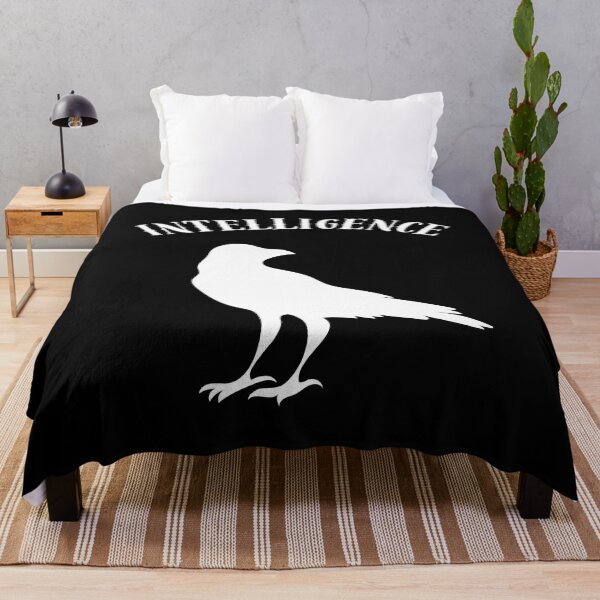 Item preview, Crow Spirit Animal - Intelligence designed and sold by QuotableCulture.