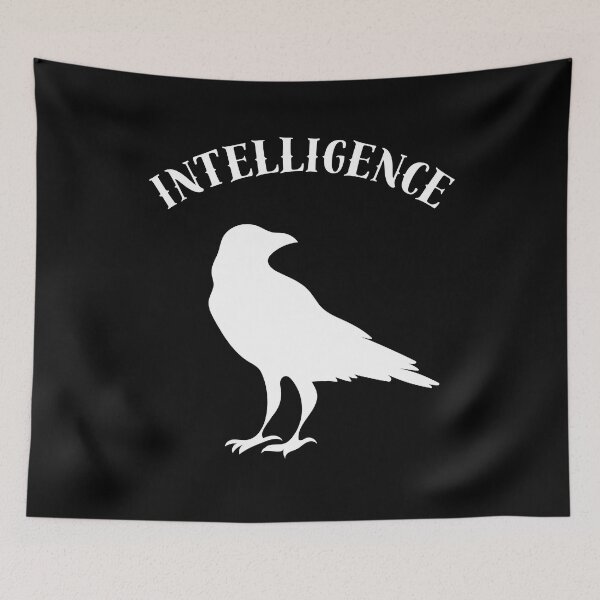 Item preview, Crow Spirit Animal - Intelligence designed and sold by QuotableCulture.