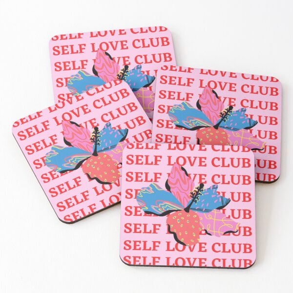 Item preview, self love club typo manifestation poser  designed and sold by Anavrisss.