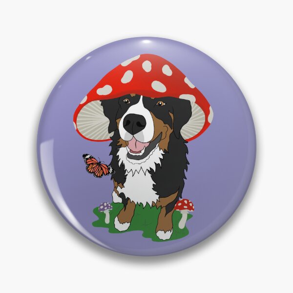 Item preview, Cute Bernese Mountain Dog Mushroom  designed and sold by KantstandyaC.