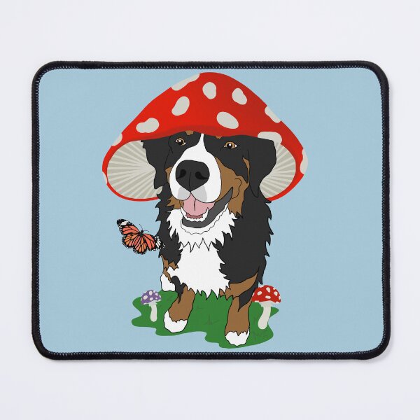 Item preview, Cute Bernese Mountain Dog Mushroom designed and sold by KantstandyaC.