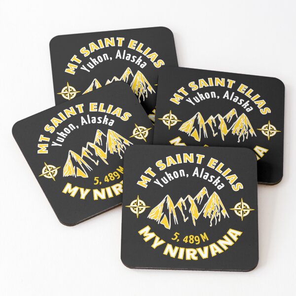 Item preview, Mount St Elias "My Nirvana" mountain design designed and sold by LaylaEvans1.
