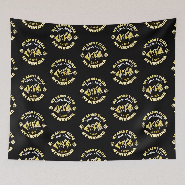 Item preview, Mount St Elias "My Nirvana" mountain design designed and sold by LaylaEvans1.