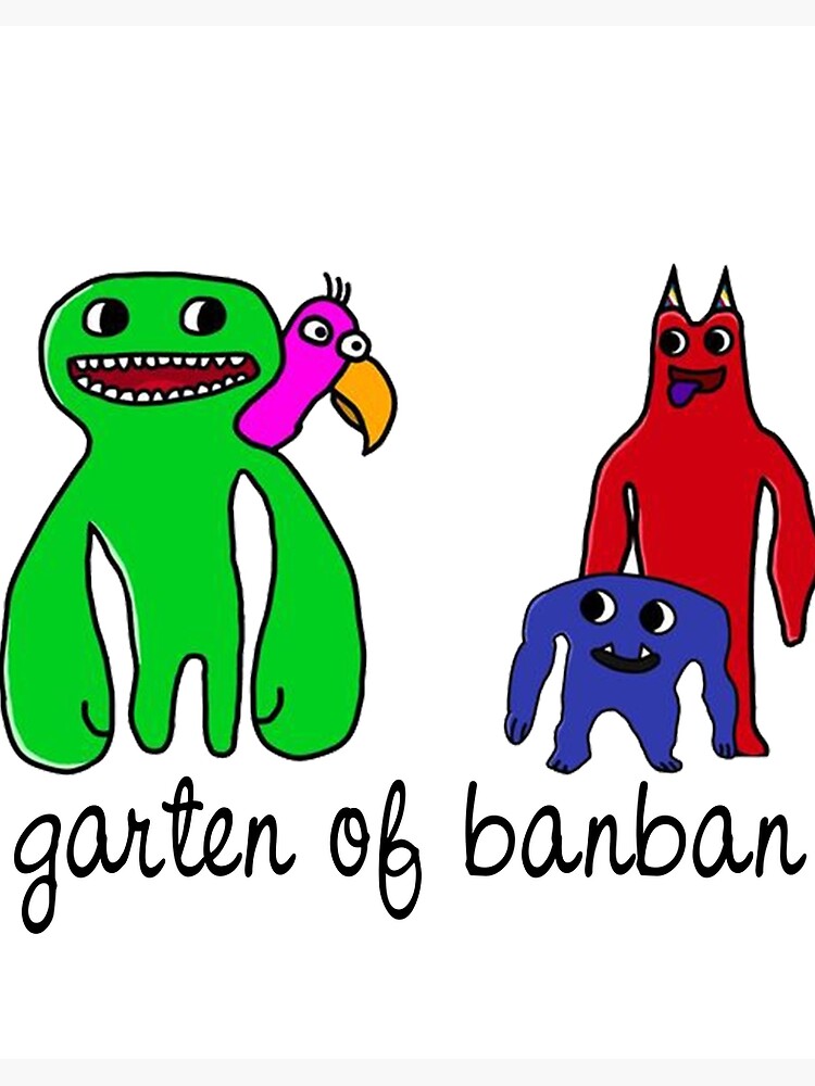 Garten of Banban Characters Jumbo Josh  Art Board Print for Sale