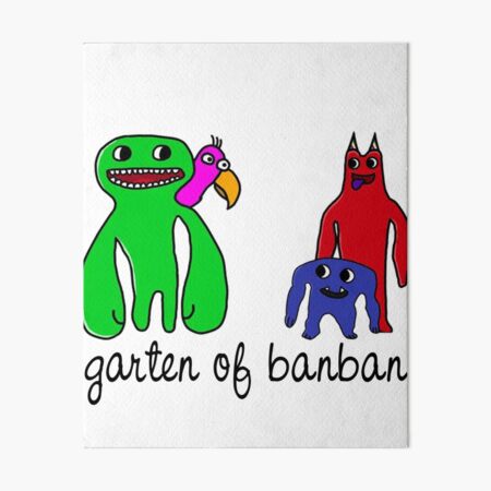 Garten of Banban Characters Nabnab Art Print for Sale by lapcucky