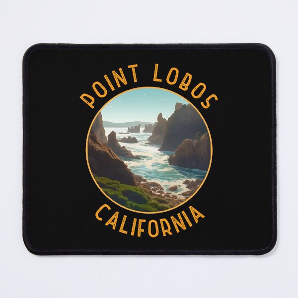 Item preview, Point Lobos California Distressed Circle designed and sold by KrisSidDesigns.