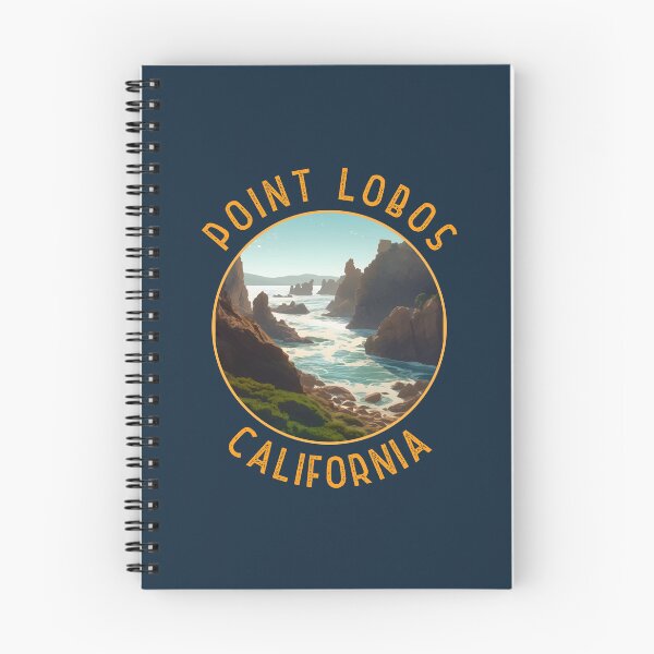 Item preview, Point Lobos California Distressed Circle designed and sold by KrisSidDesigns.