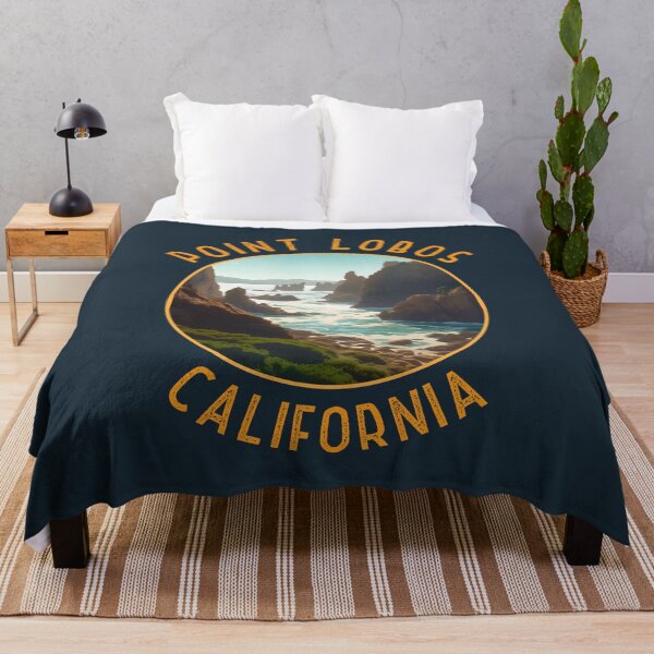 Item preview, Point Lobos California Distressed Circle designed and sold by KrisSidDesigns.