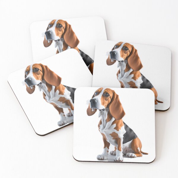 Item preview, Finnish Hound dog breed series designed and sold by theCutestthings.