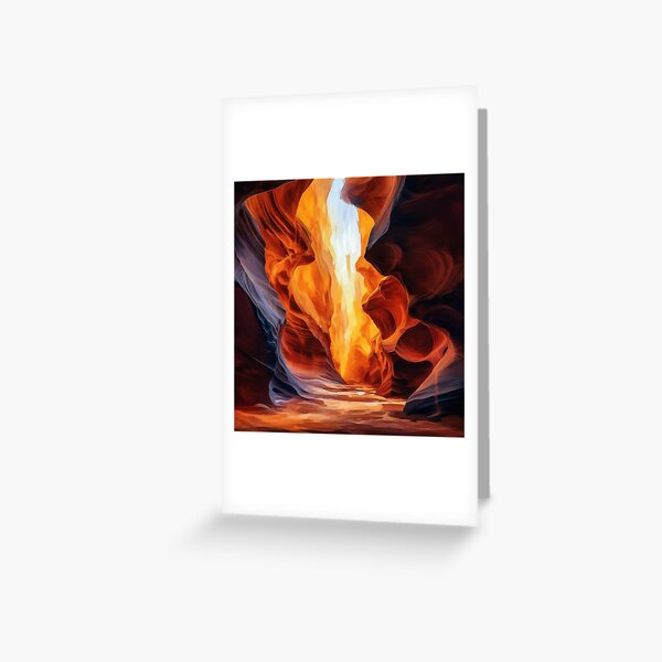 Item preview, The Beauty Of Antelope Canyon︱Masterpiece Of Vincent Van Gogh Style designed and sold by ArtificerArt.