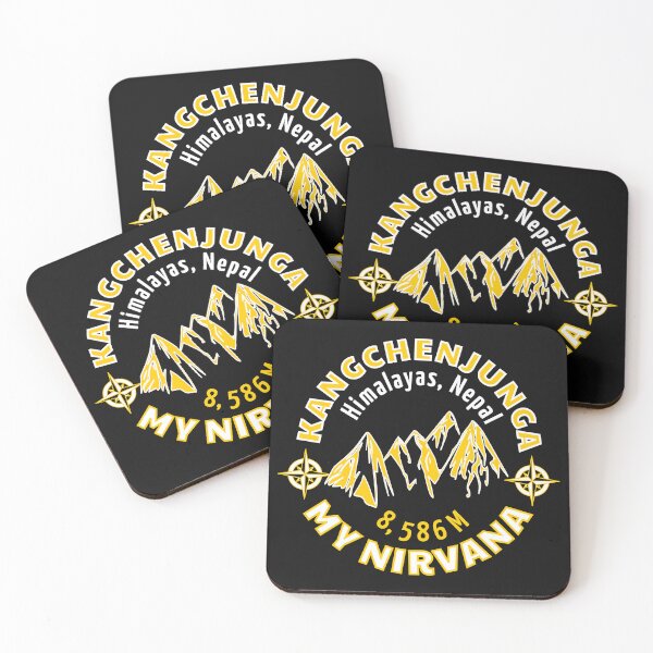 Item preview, Kangchenjunga "My Nirvana" mountain design designed and sold by LaylaEvans1.