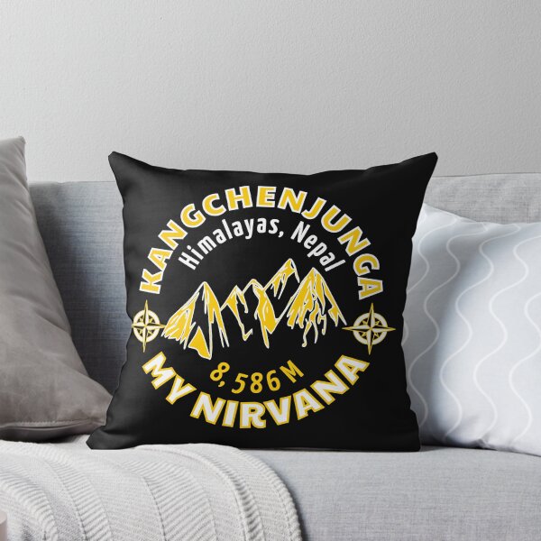 Item preview, Kangchenjunga "My Nirvana" mountain design designed and sold by LaylaEvans1.